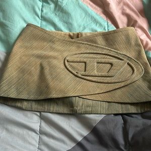 Diesel Velcro Belt Skirt
